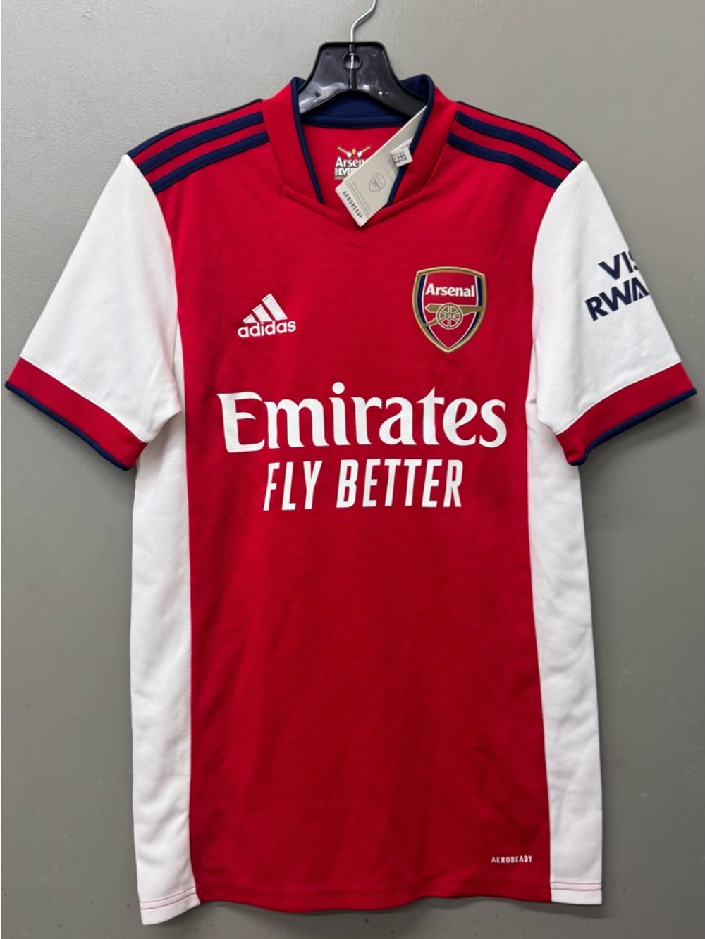NWT adidas ARSENAL 2021 2022 HOME SHIRT SOCCER JERSEY Size XS
